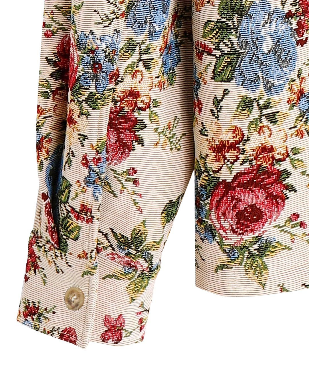 The Grove Zip Jacket — Vintage Floral Meets Urban Ease
