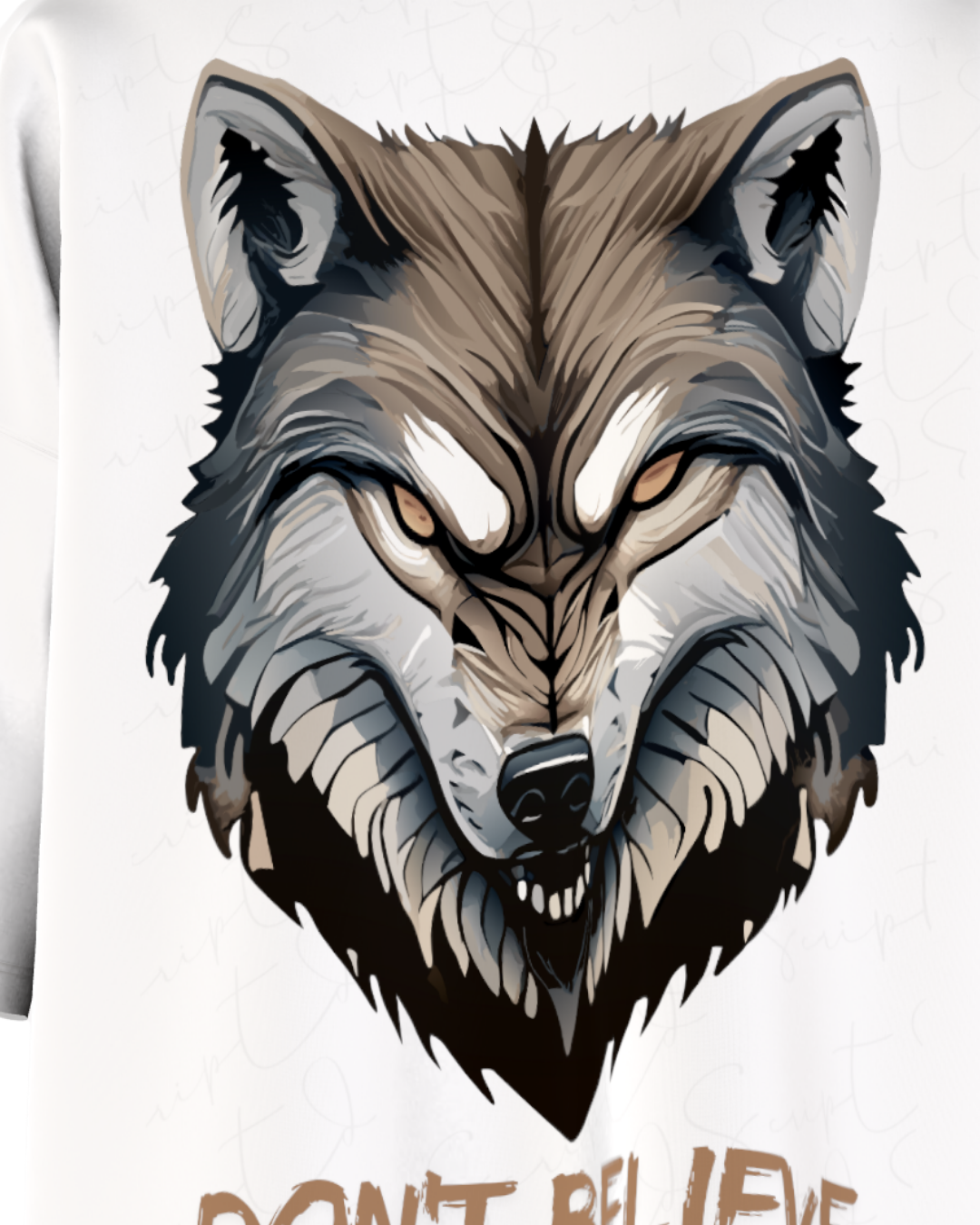 SCRIPTD – “DON’T BELIEVE” Tee