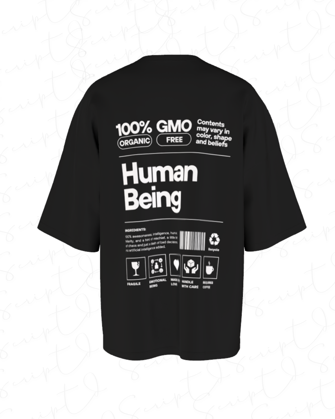 SCRIPTD – “Human Being” Tee