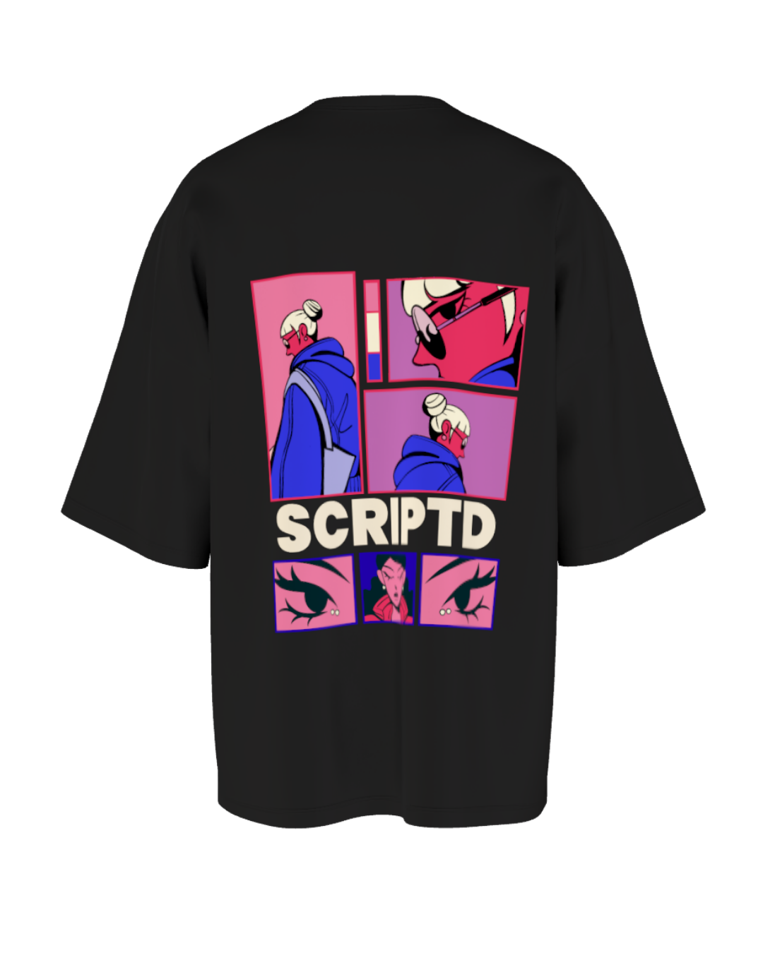 SCRIPTD – Side Profile Tee