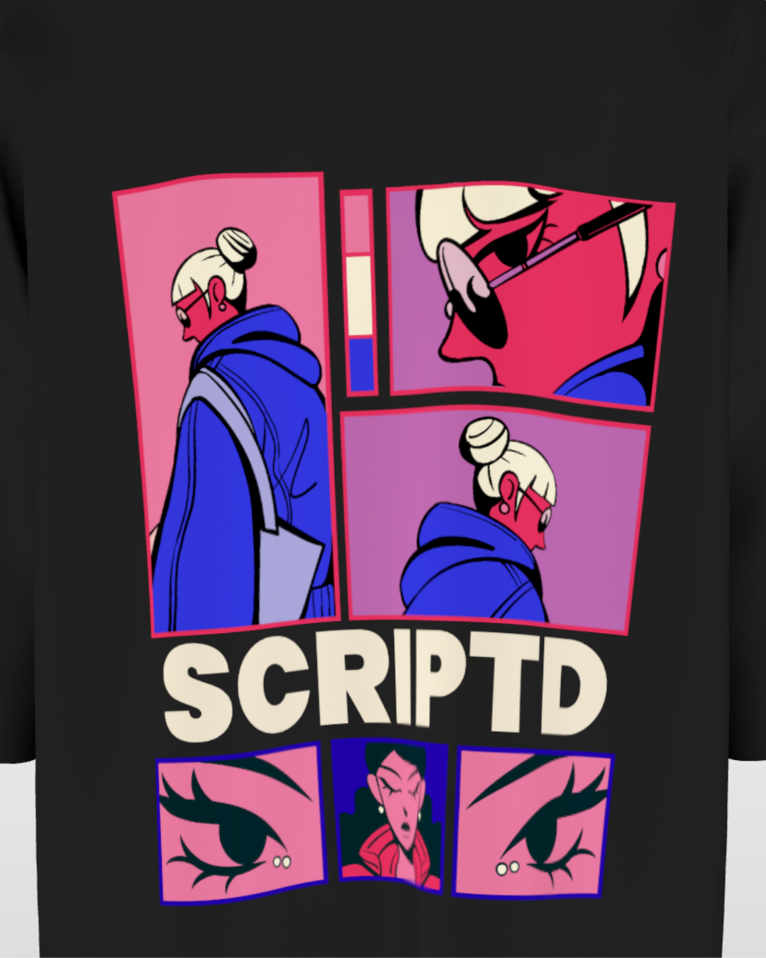 SCRIPTD – Side Profile Tee