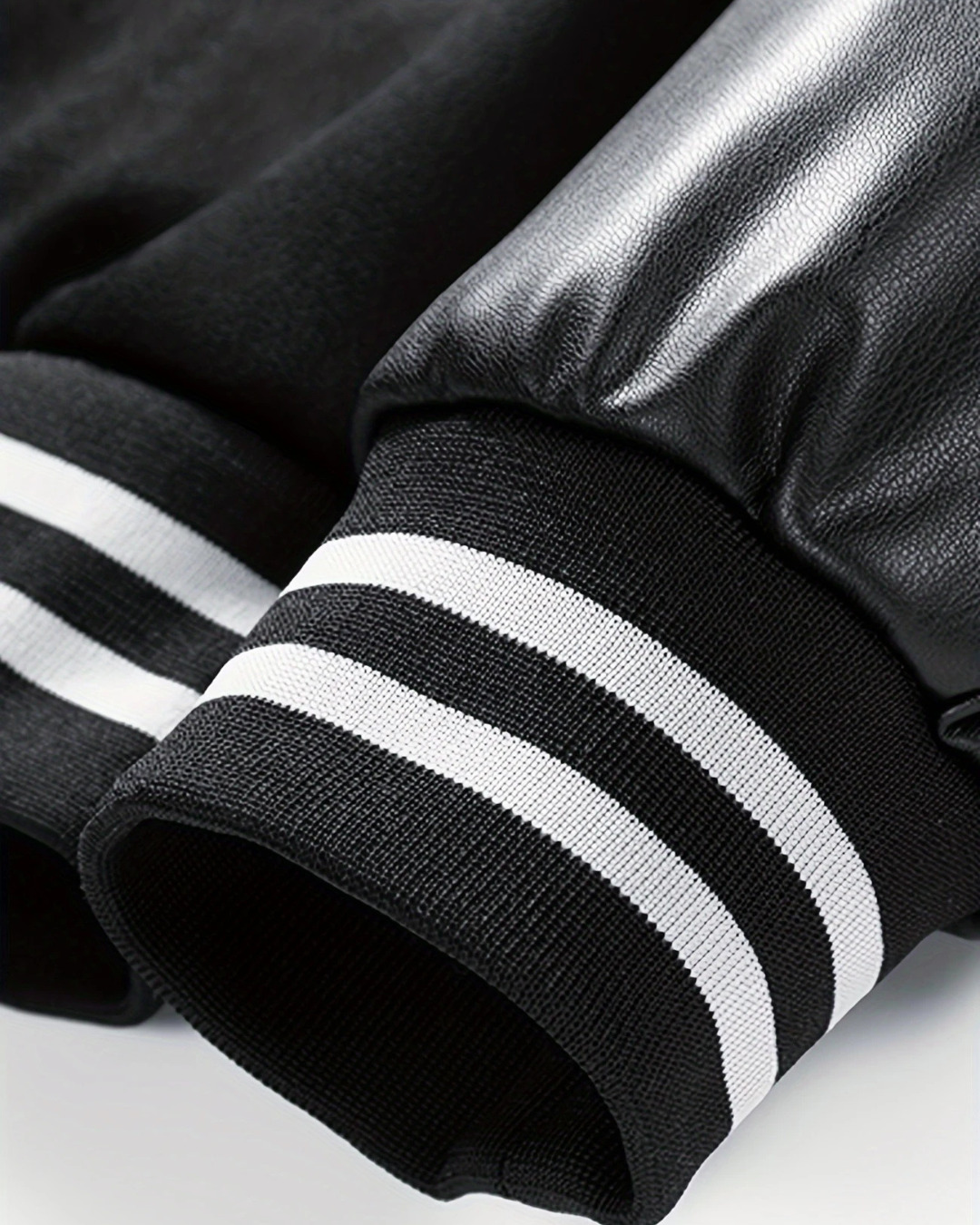Lettered Pulse Baseball Jacket