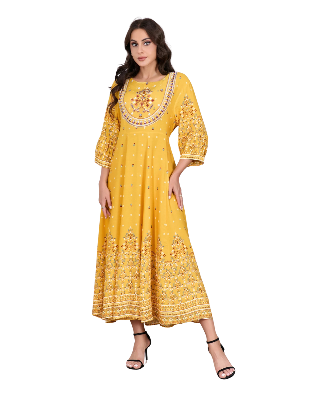 The Layla Dress — Timeless Embroidery for Every Season