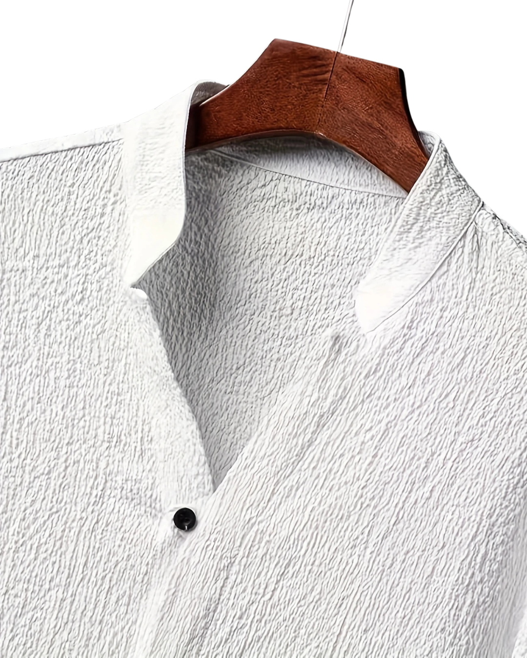 Men's Casual White Summer Activewear Set – Crew Neck Top and Matching Bottom