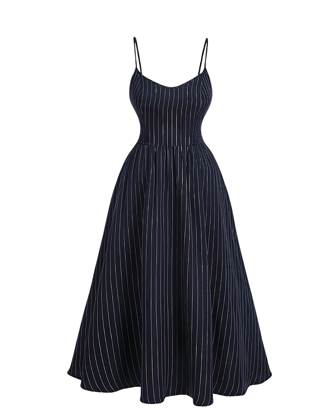The Meridian Dress — Lines Between Light and Shadow