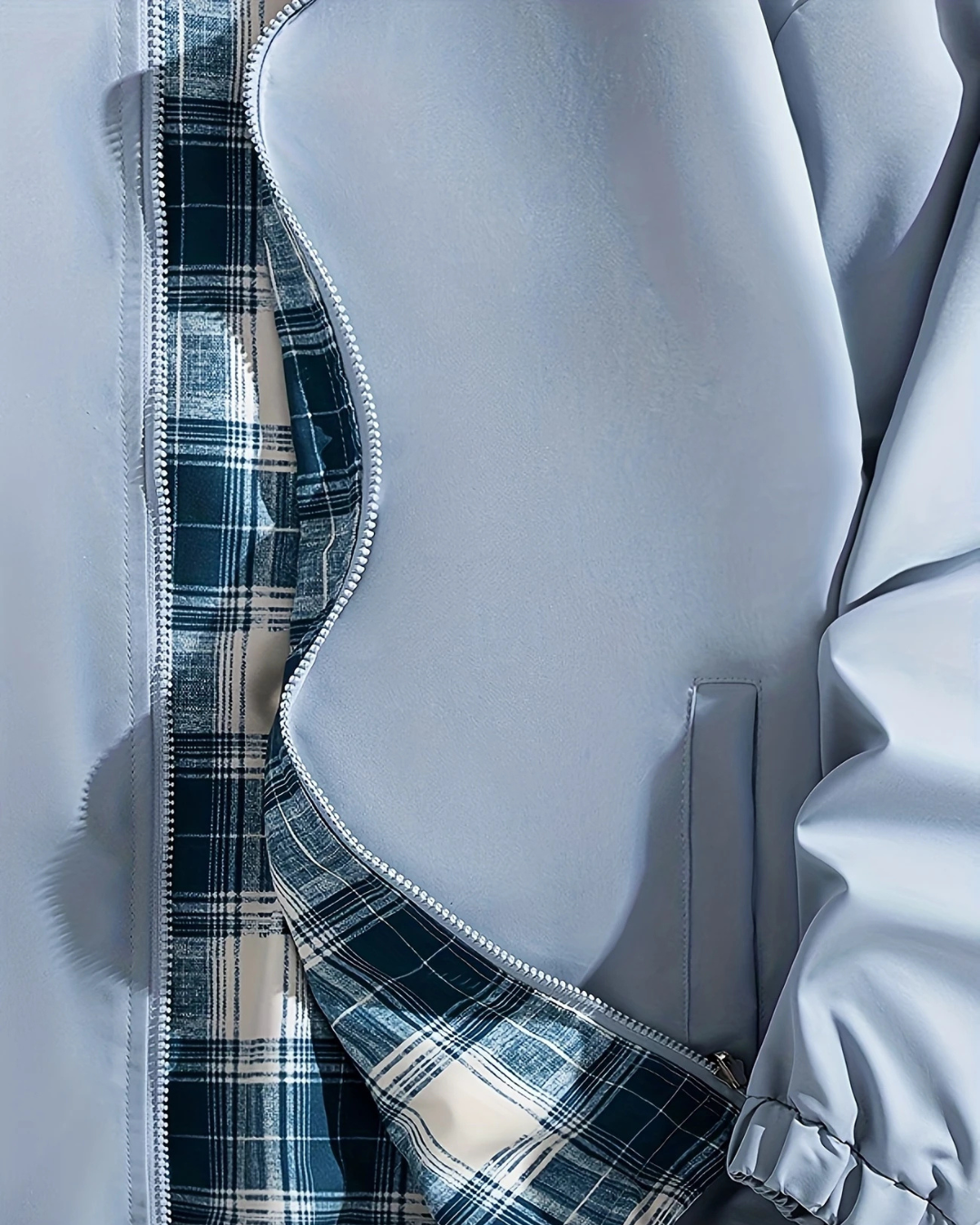 Switch Up Reversible Plaid Jacket