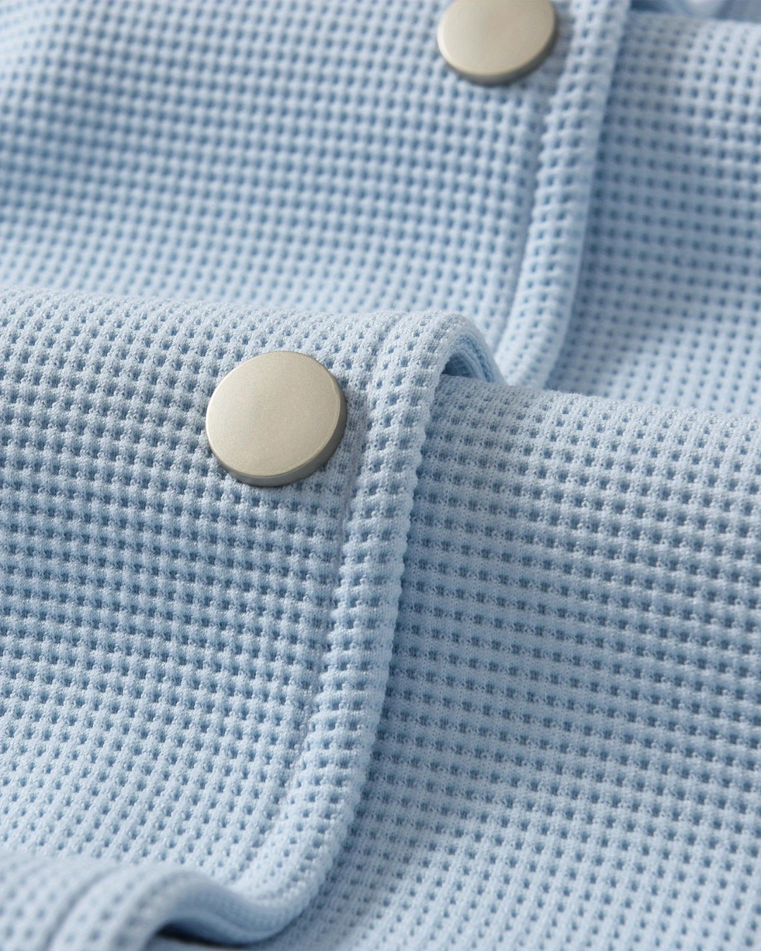 Lightblue Waffle Varsity Jacket – GENIO LAMODE