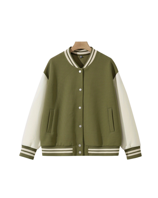 Greenlight Waffle Varsity Jacket – GENIO LAMODE