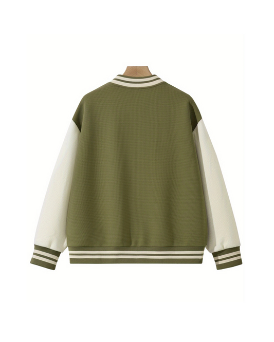 Greenlight Waffle Varsity Jacket – GENIO LAMODE