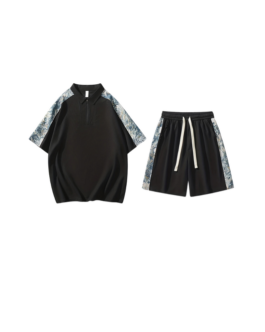 Nova Black Set Shorts