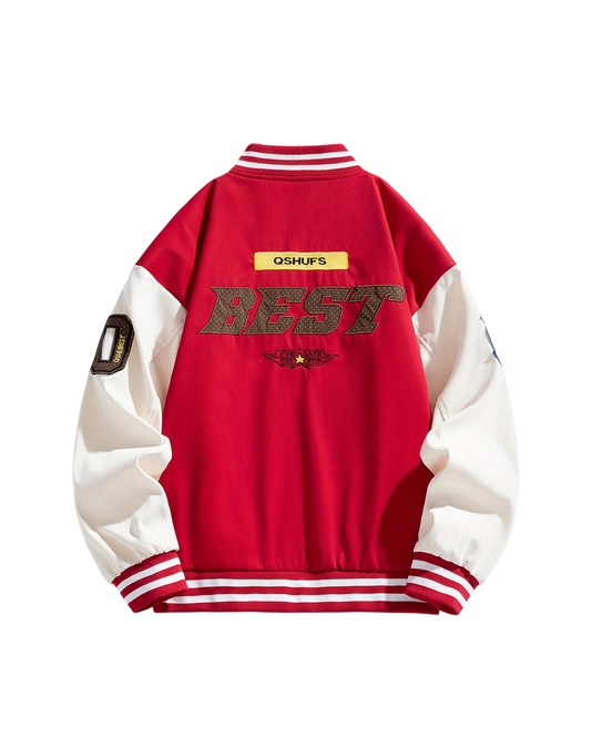 Red Crest Utility Jacket