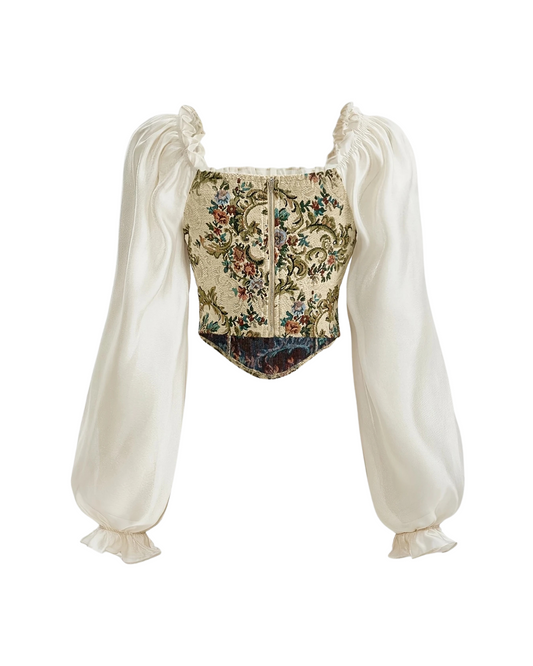 The Reverie Blouse — Soft Power in Bloom