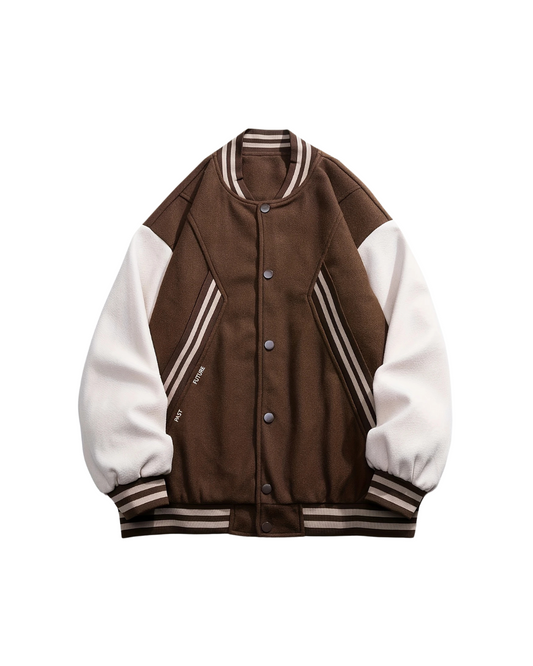 Heritage Stripe Varsity Jacket