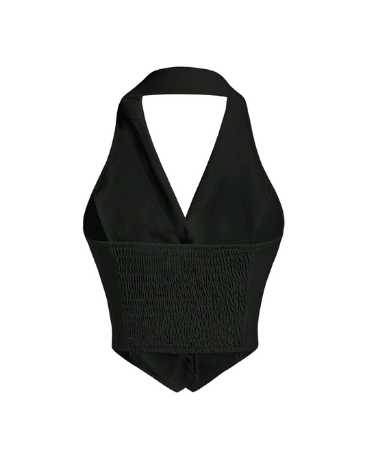 The Voltage Halter — Buttoned for Impact