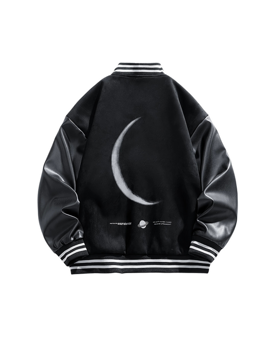 Lettered Pulse Baseball Jacket