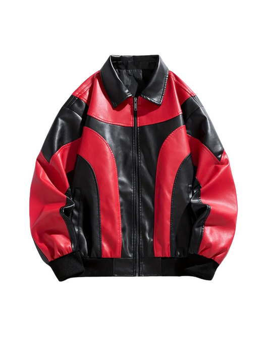 Crimson Torque Panel Jacket
