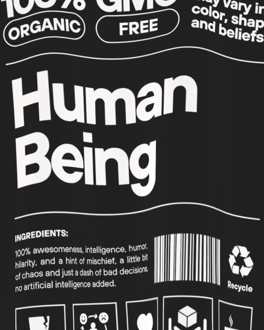SCRIPTD – “Human Being” Tee