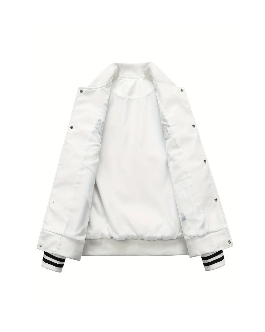AR White Strike Varsity Jacket