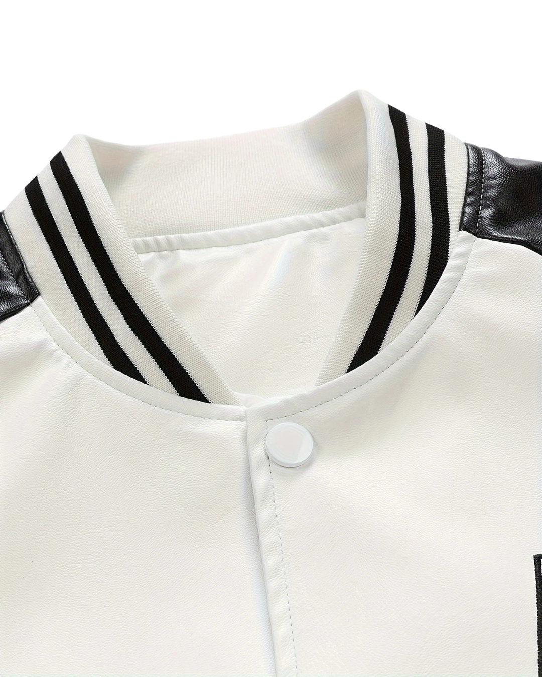AR White Strike Varsity Jacket