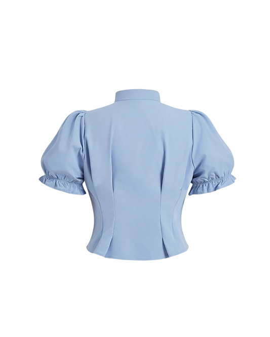 The Cloudline Blouse — Lightness with Intent