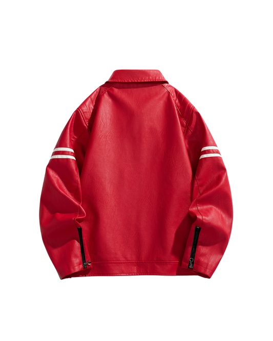 Heritage Rider Red Striped Jacket
