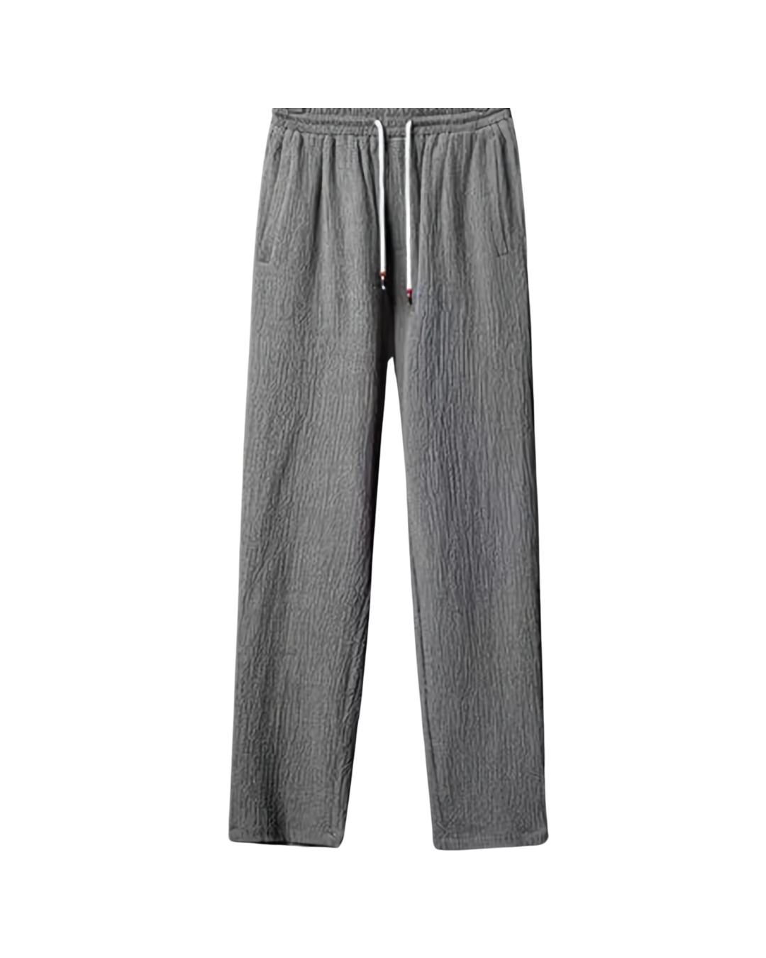 Men's Casual Grey Summer Activewear Set – Crew Neck Top and Matching Bottom