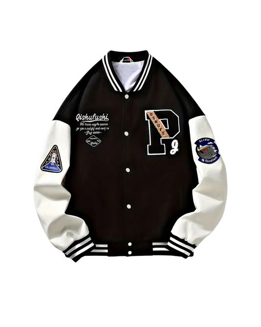 The Drift Club Jacket — Black Lightweight Edge with Athletic Intent