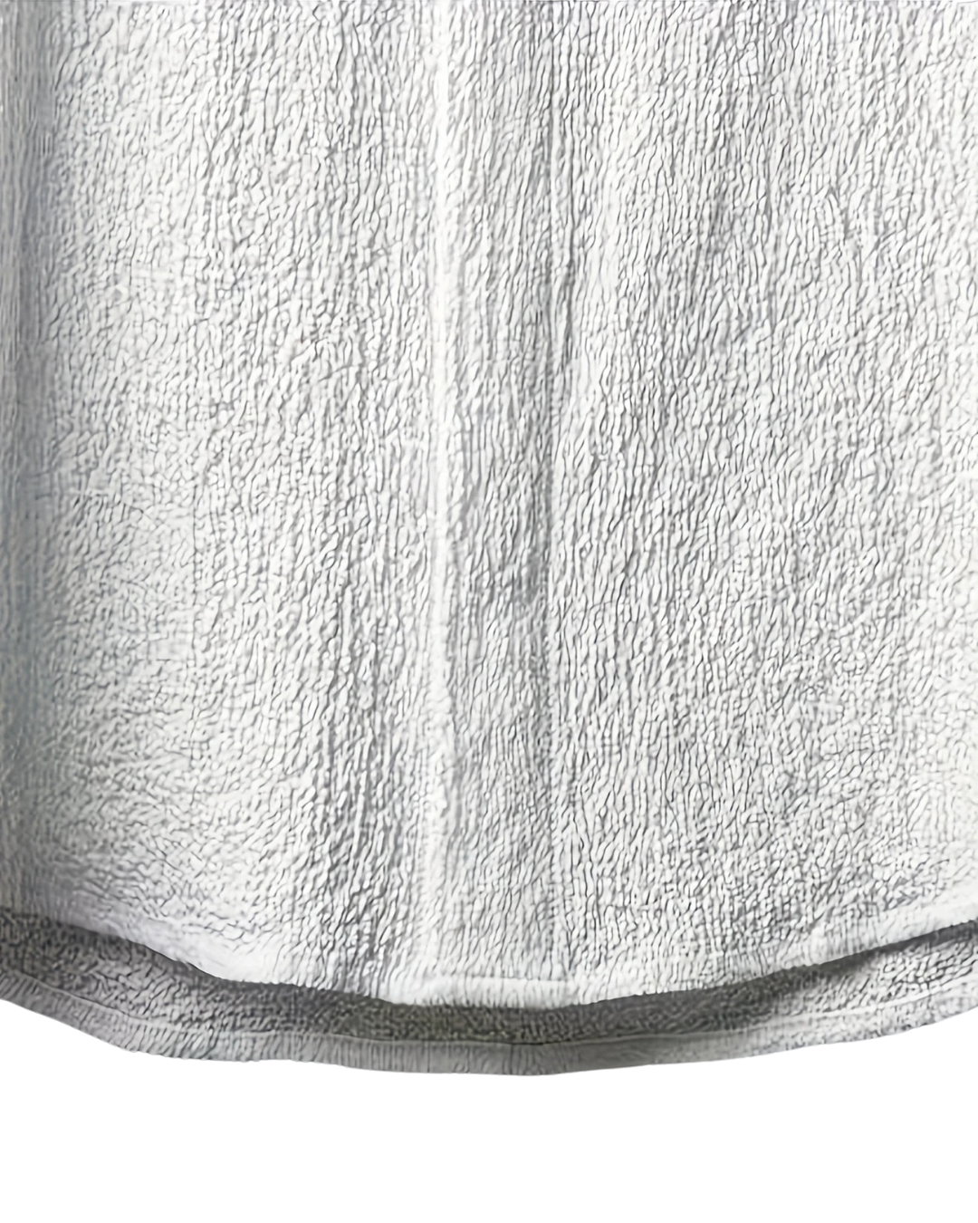 Men's Casual White Summer Activewear Set – Crew Neck Top and Matching Bottom