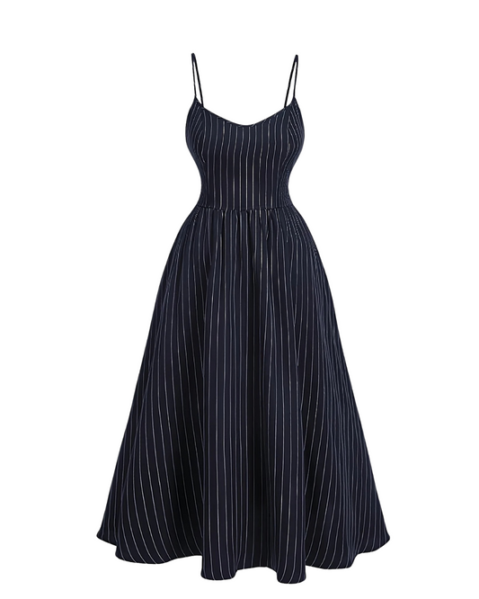 The Meridian Dress — Lines Between Light and Shadow
