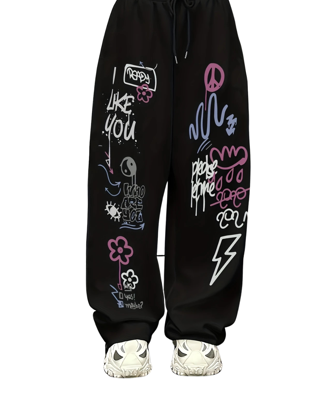 The Women Scribble Pant — Chaos, Controlled