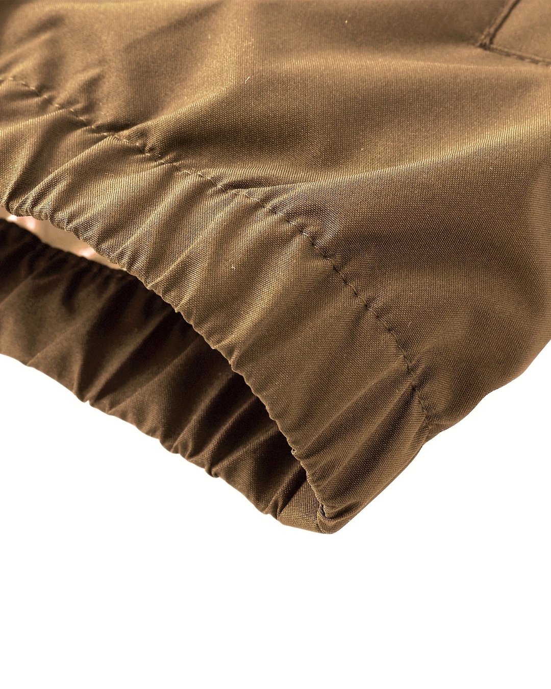 Beige Crimson Rush Retro Track Jacket