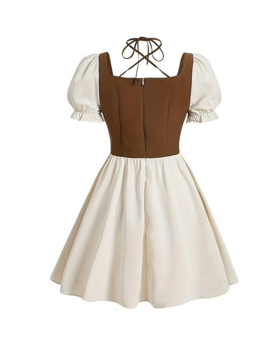 The Aurora Dress — Soft Strength, Bold Contrast
