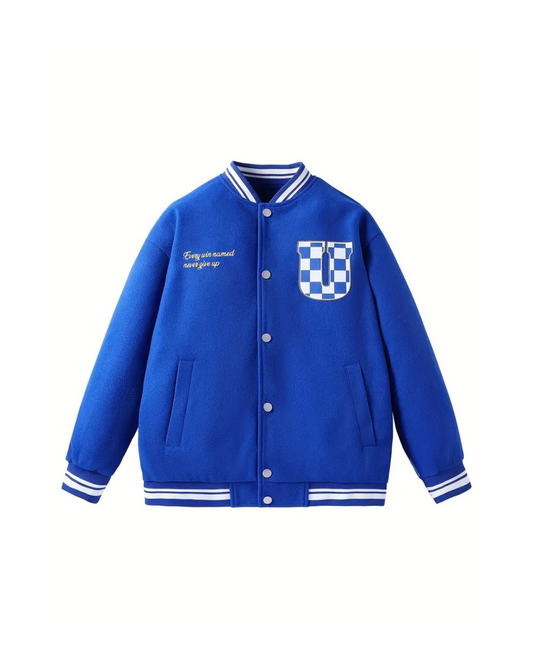 The Varsity Code Jacket — Clean Lines, Confident Energy