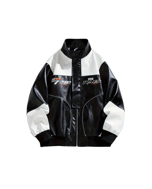 Black Galactic Varsity Force Jacket