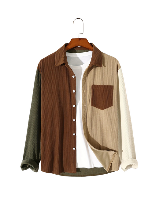 Canyon Two-Tone Corduroy Shirt