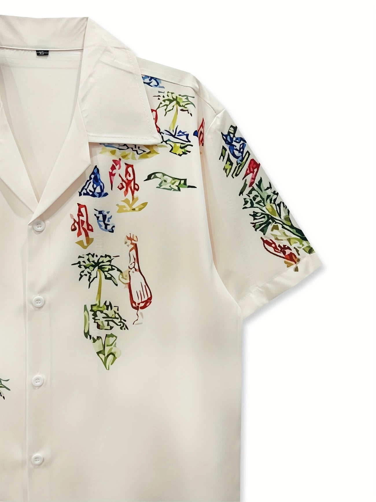 Whispers of Summer” – Garden Sketch Camp Shirt